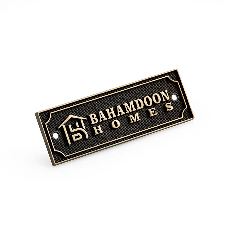 Custom Personalized Zinc Alloy Metal Name Tag