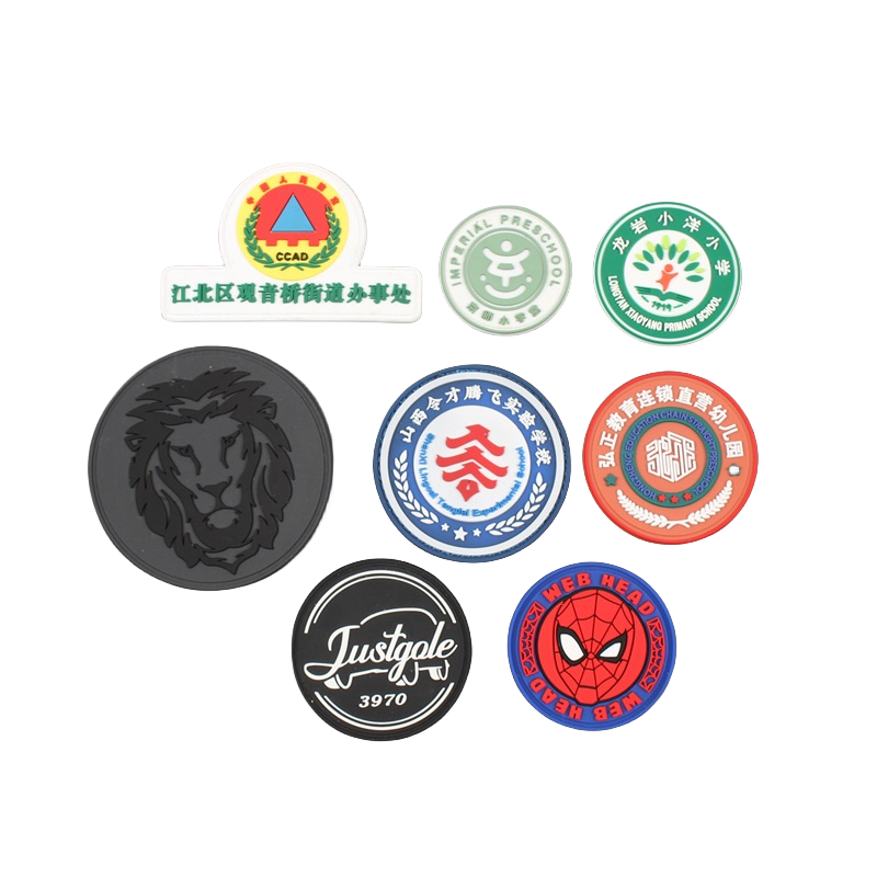 PVC patches for luggage and apparel