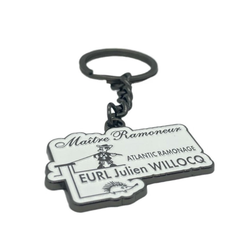  Hard Enamel Key Rings for promotional advertising