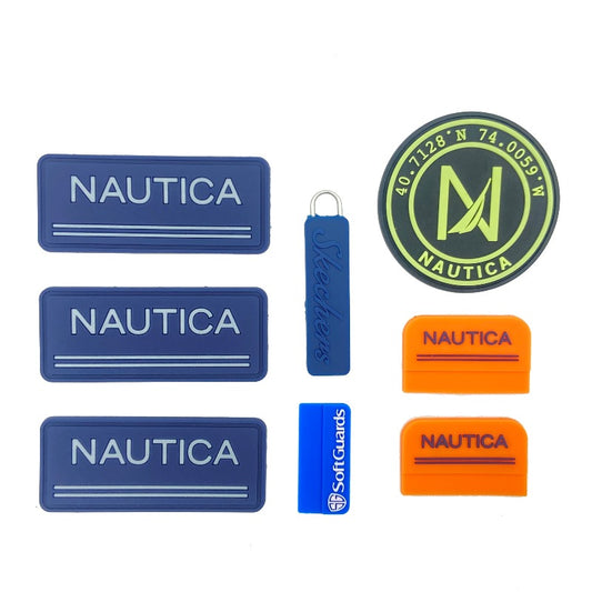 PVC patches for luggage and apparel