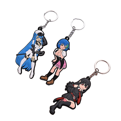 Custom Bestselling Holiday Gift - 2D Rubber Keychains