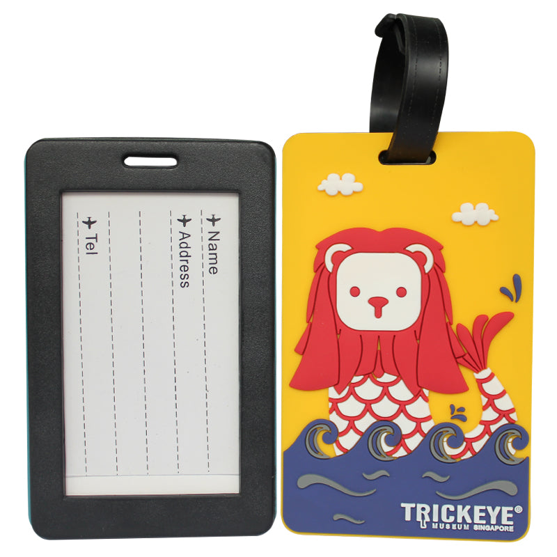 Customized Soft rubber luggage tag
