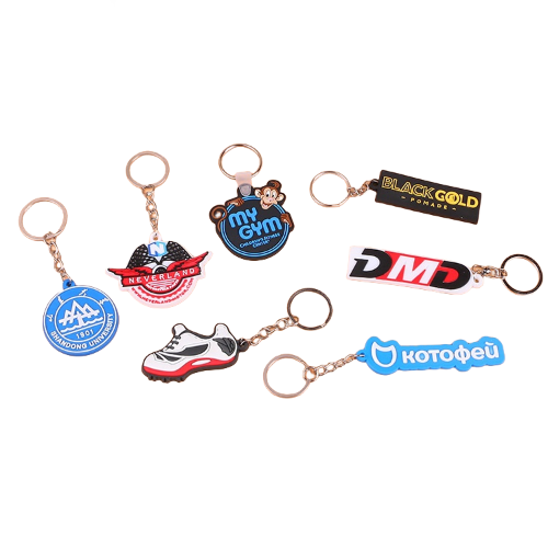 Custom Bestselling Holiday Gift - 2D Rubber Keychains