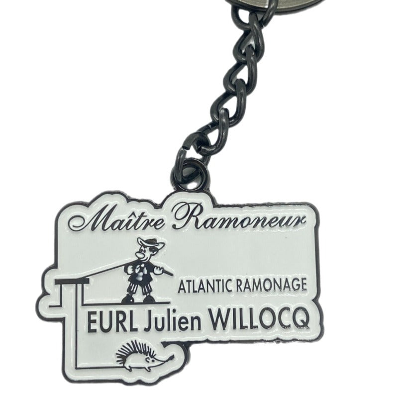  Hard Enamel Key Rings for promotional advertising