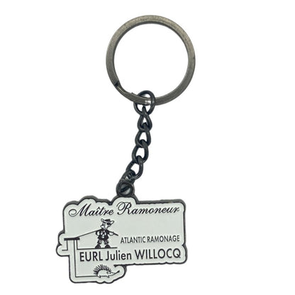  Hard Enamel Key Rings for promotional advertising